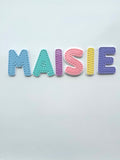Stitched Style Acrylic Letters