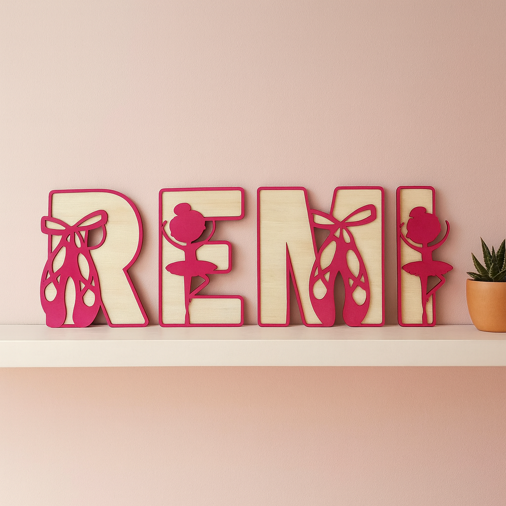 Ballet - Themed letters – 4 Little Dreamers