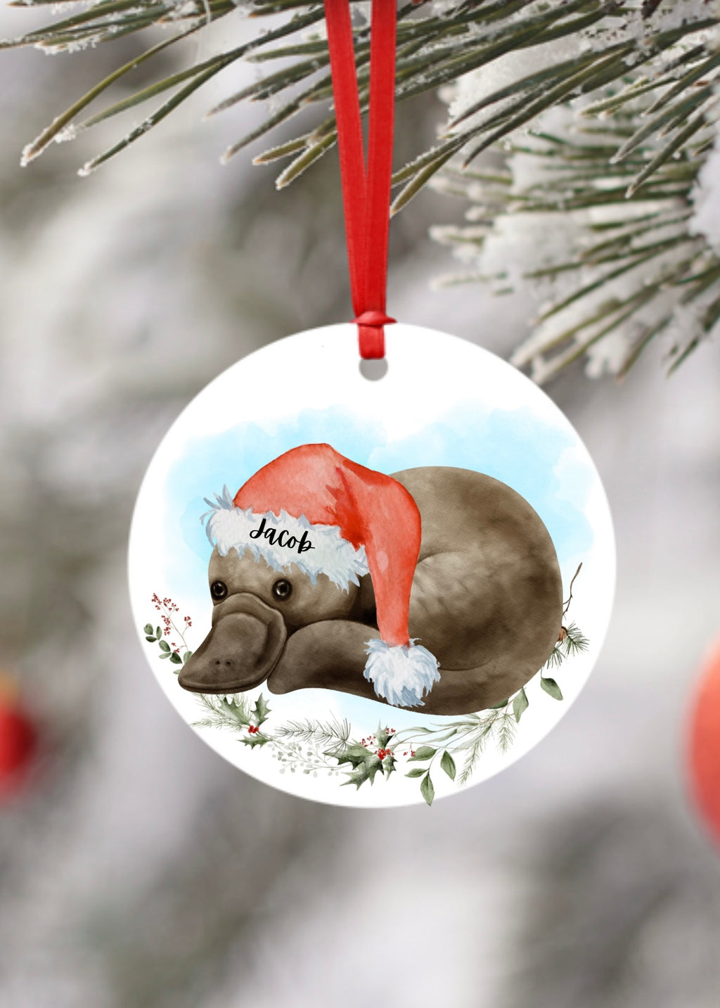 Australian themed Christmas ornaments