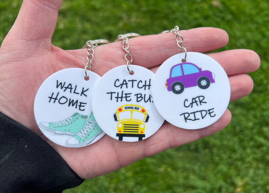 After school bag tags - 4 Little Dreamers