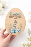 Baby First Easter plaque (pink+blue options)