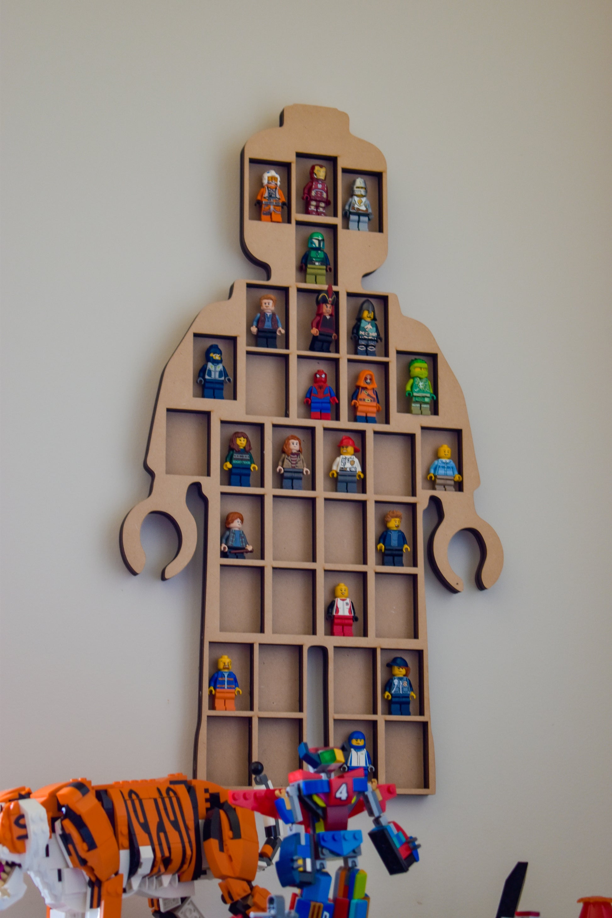 Lego man display - 4 Little Dreamers