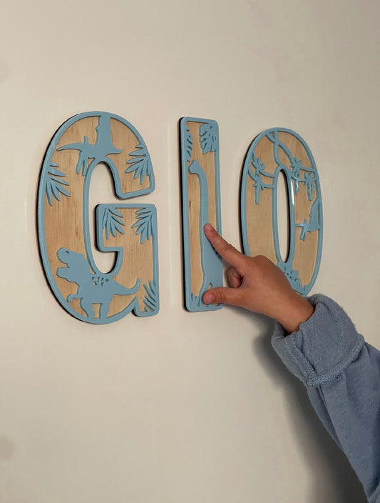 Dinosaur - Themed letters