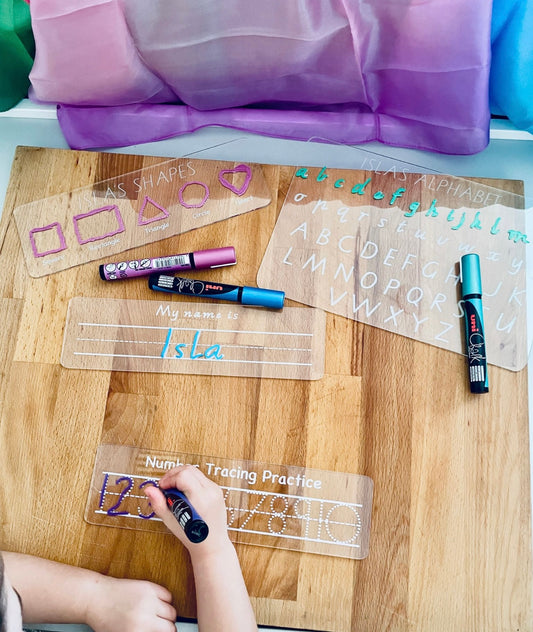 Trace & wipe boards