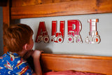 Tractors - Themed letters