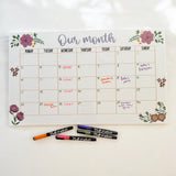 Our month - wall planner