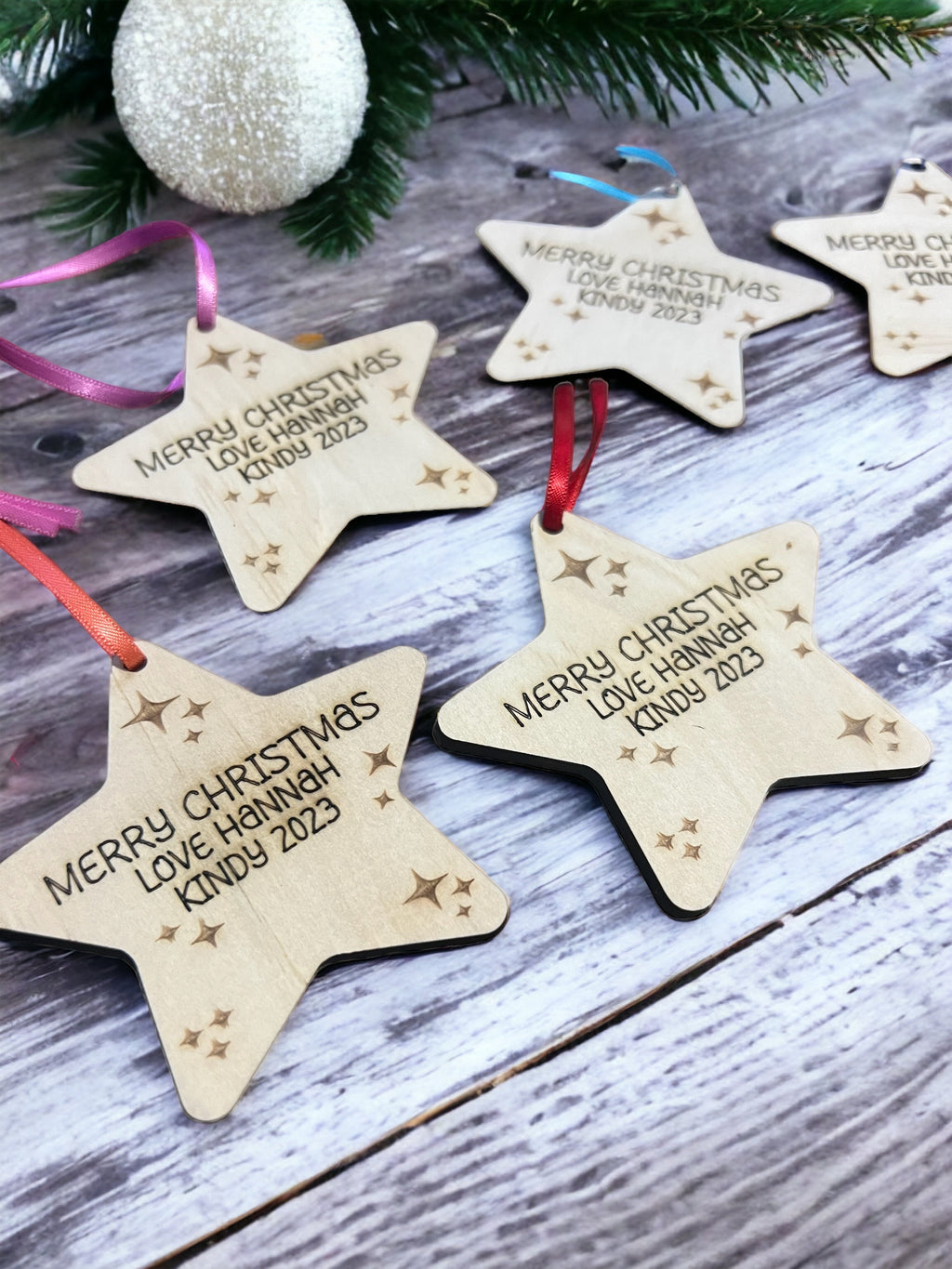 Class ornaments - 4 Little Dreamers