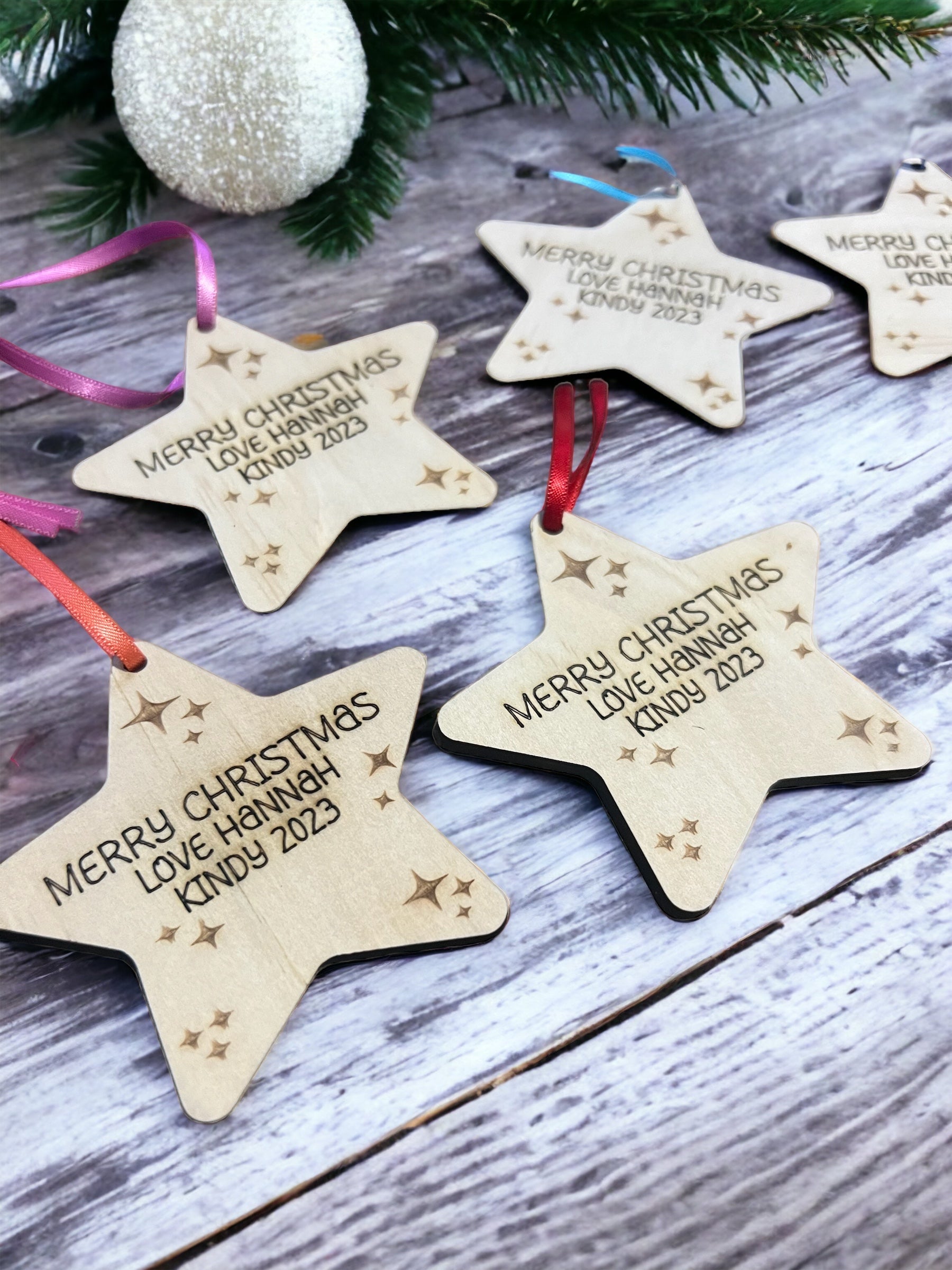 Class ornaments - 4 Little Dreamers