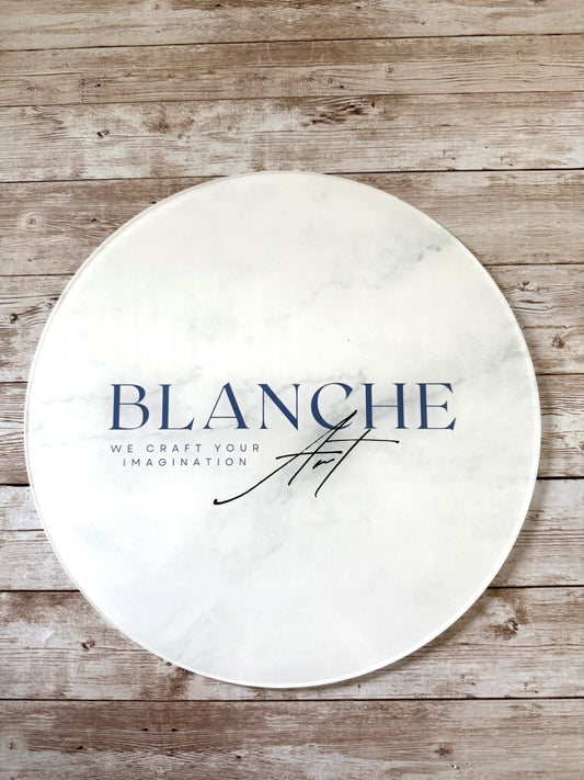 UV printed business logo plaque