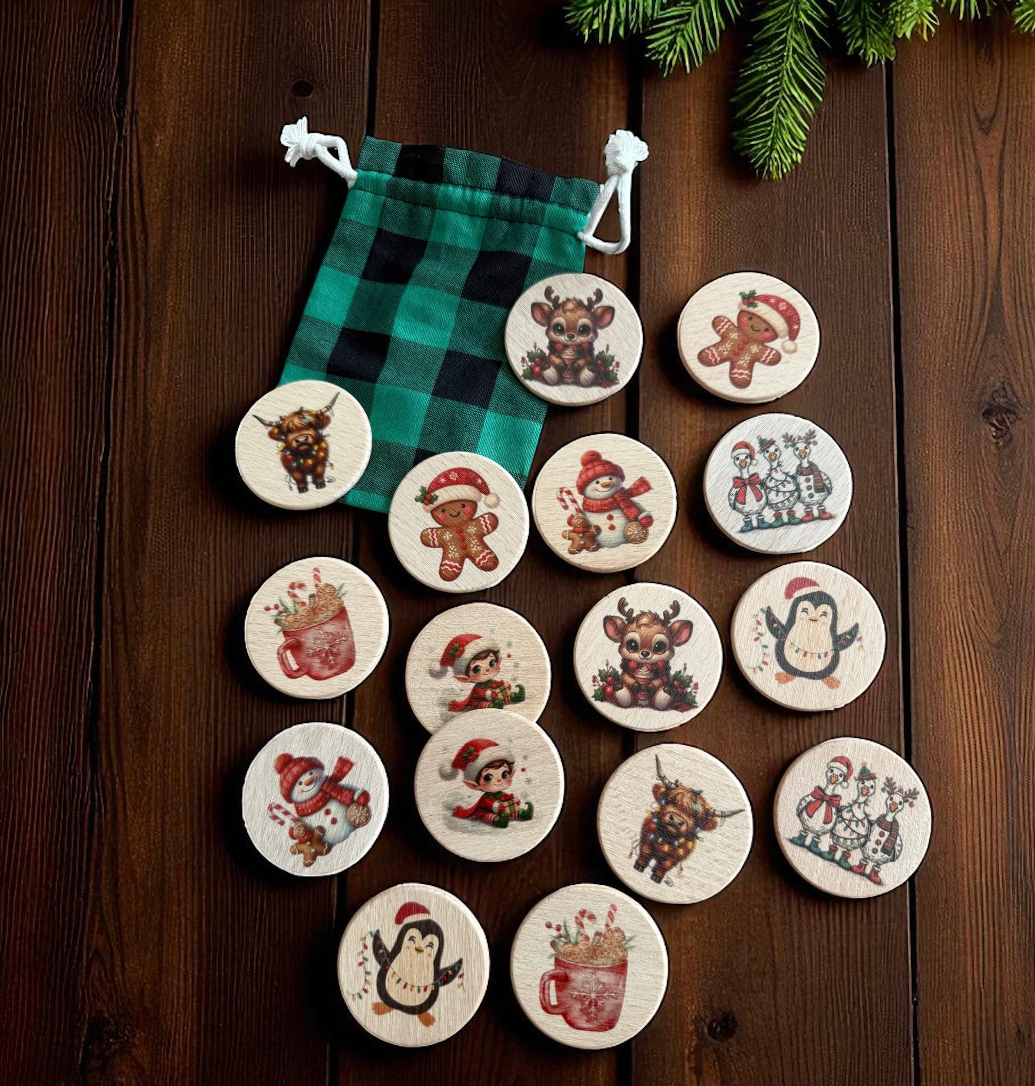 Christmas memory game