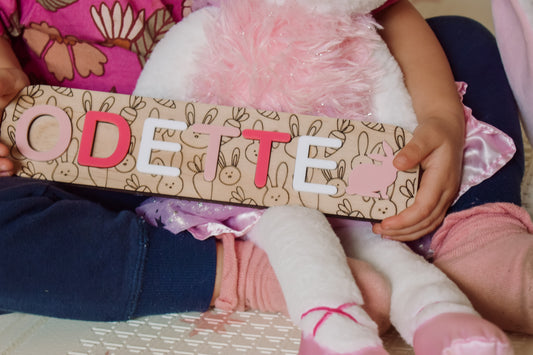 Easter name puzzles