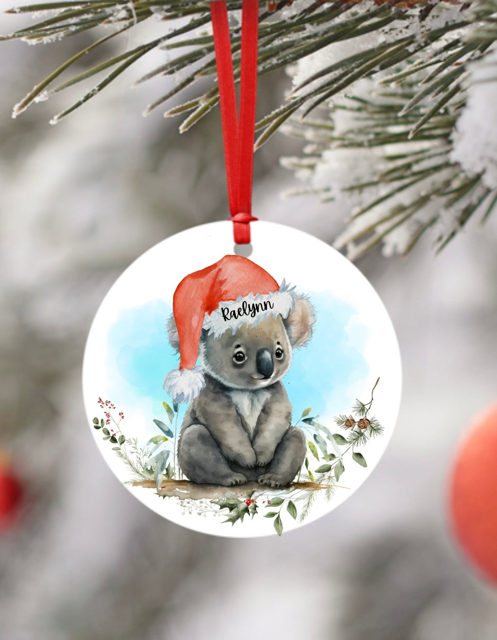 Australian themed Christmas ornaments