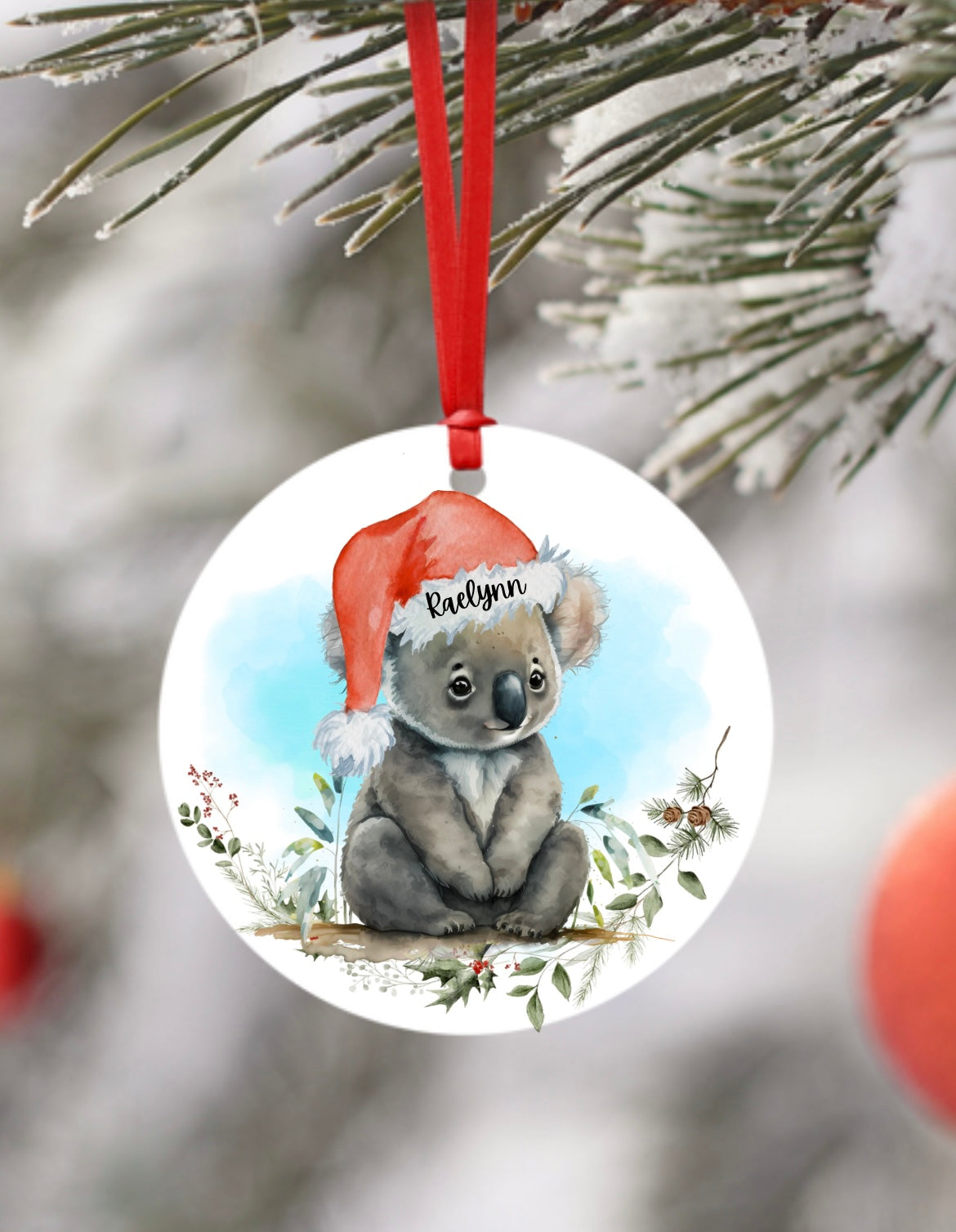 Australian themed Christmas ornaments