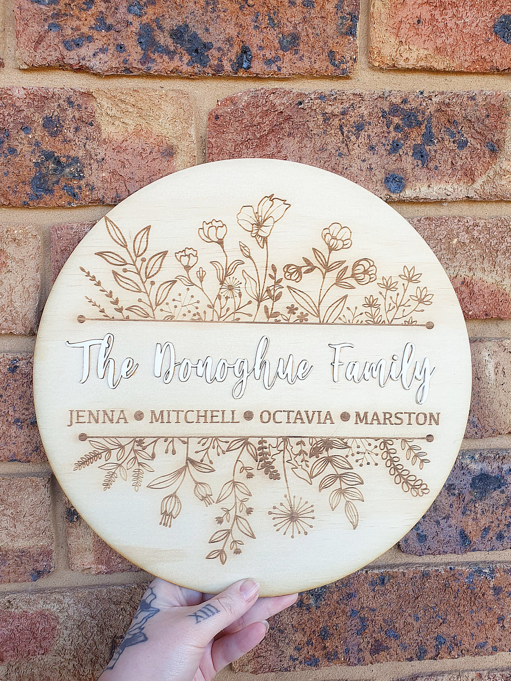 Family plaques - 4 Little Dreamers