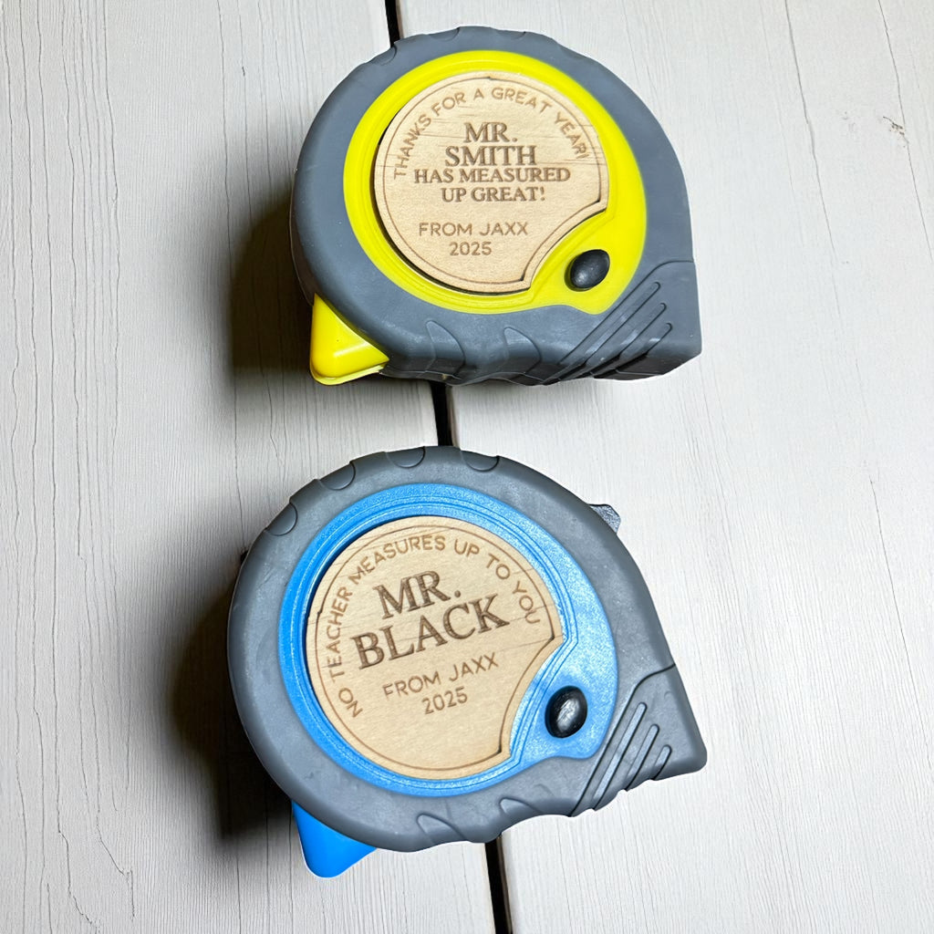Teachers gift - tape measure