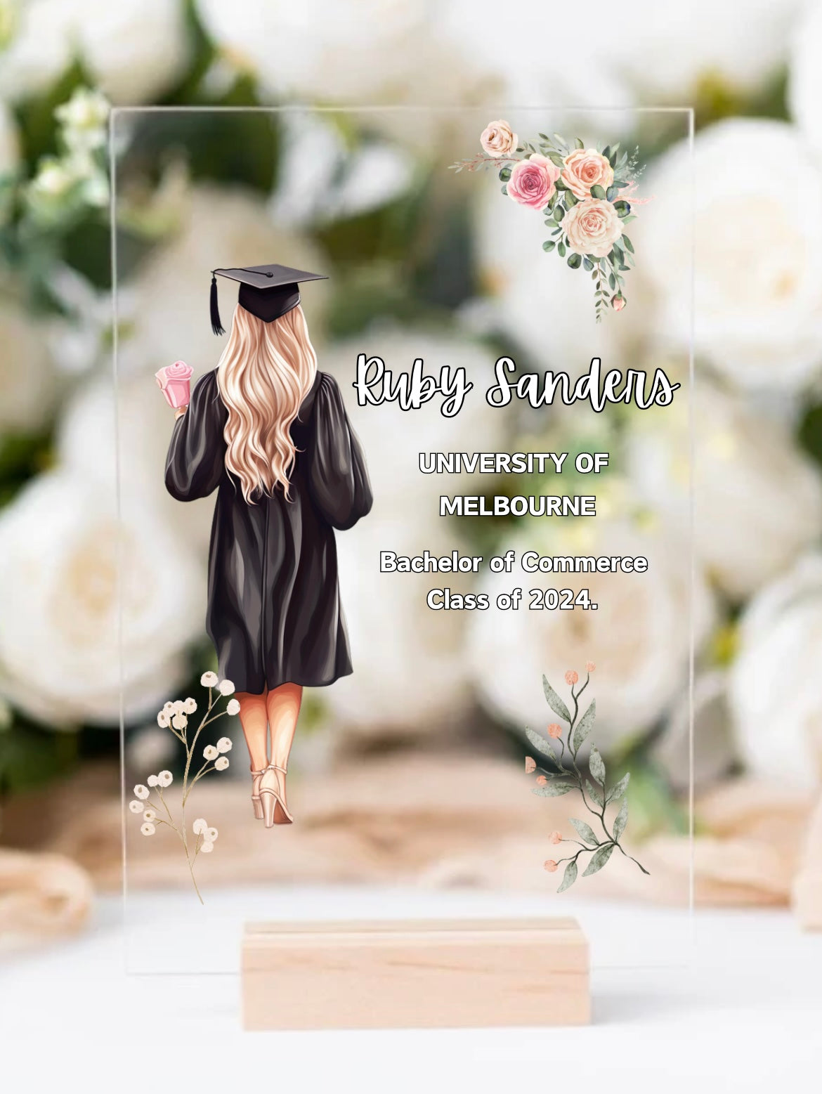 Grad Plaque Graduation plaque – 4 Little Dreamers