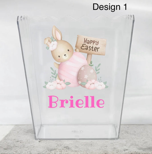 Easter treats scalloped bucket