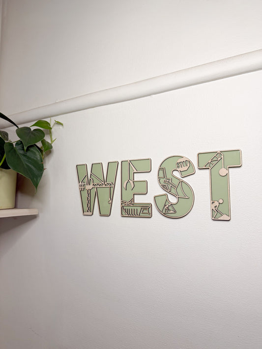 Construction - Themed letters