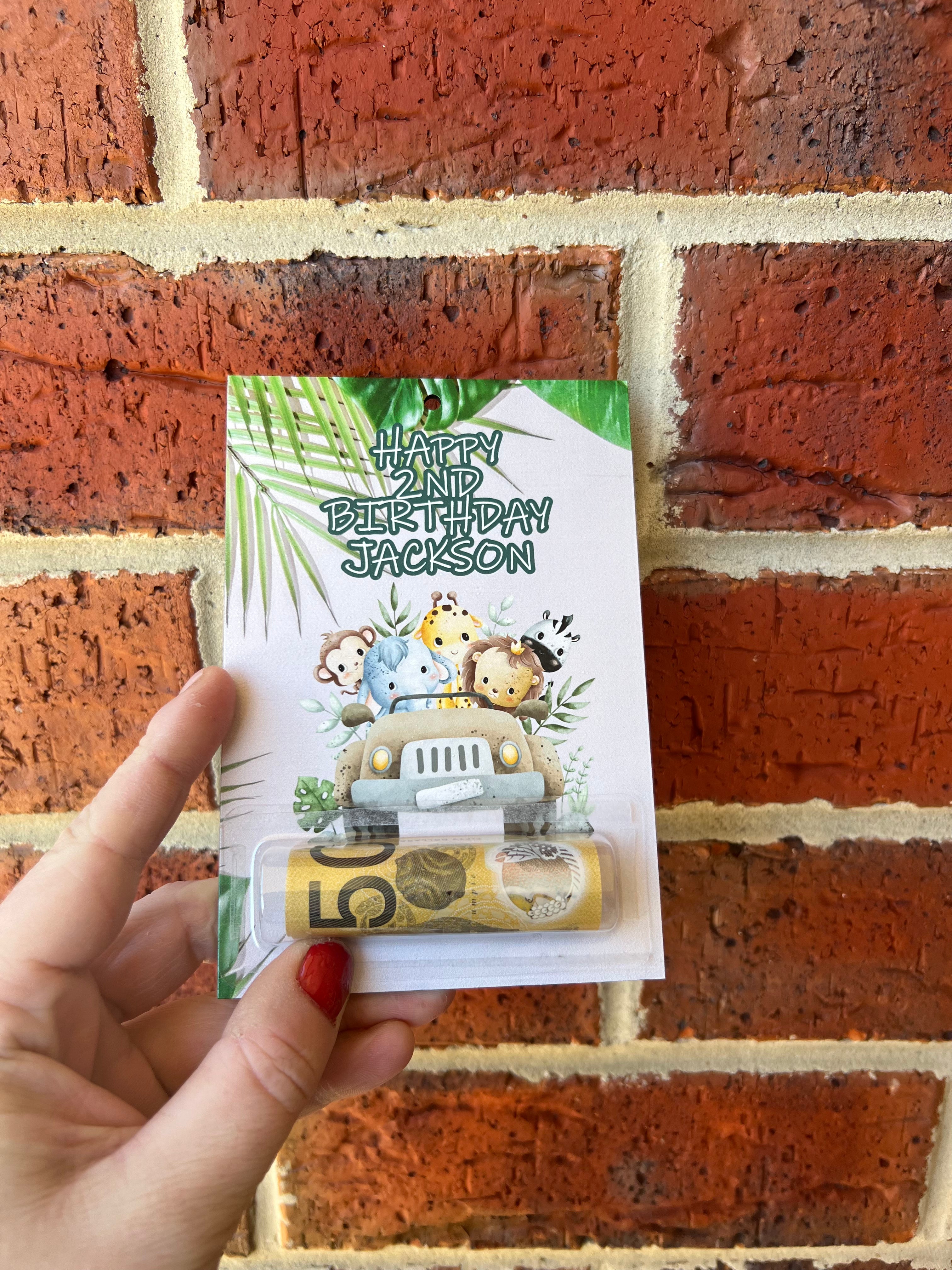 Personalised money holders - 4 Little Dreamers