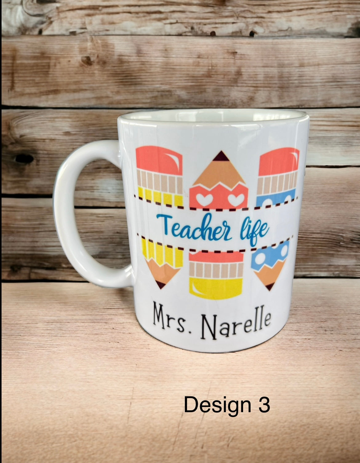 Teachers cake in a mug set