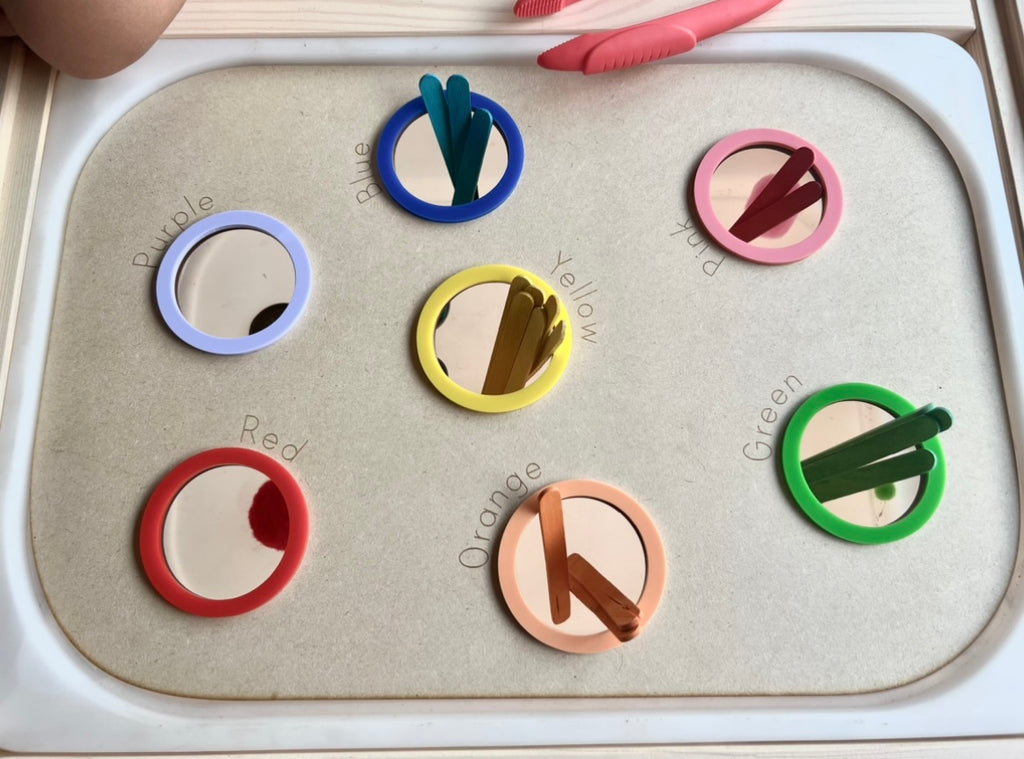 Colour sorting - FLISAT/TROFAST insert for Large tub - 4 Little Dreamers