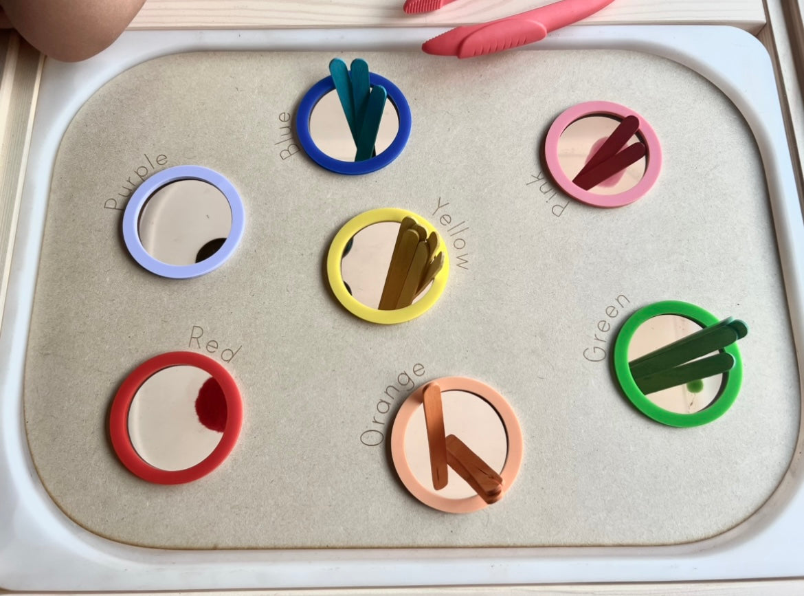 Colour sorting - FLISAT/TROFAST insert for Large tub - 4 Little Dreamers