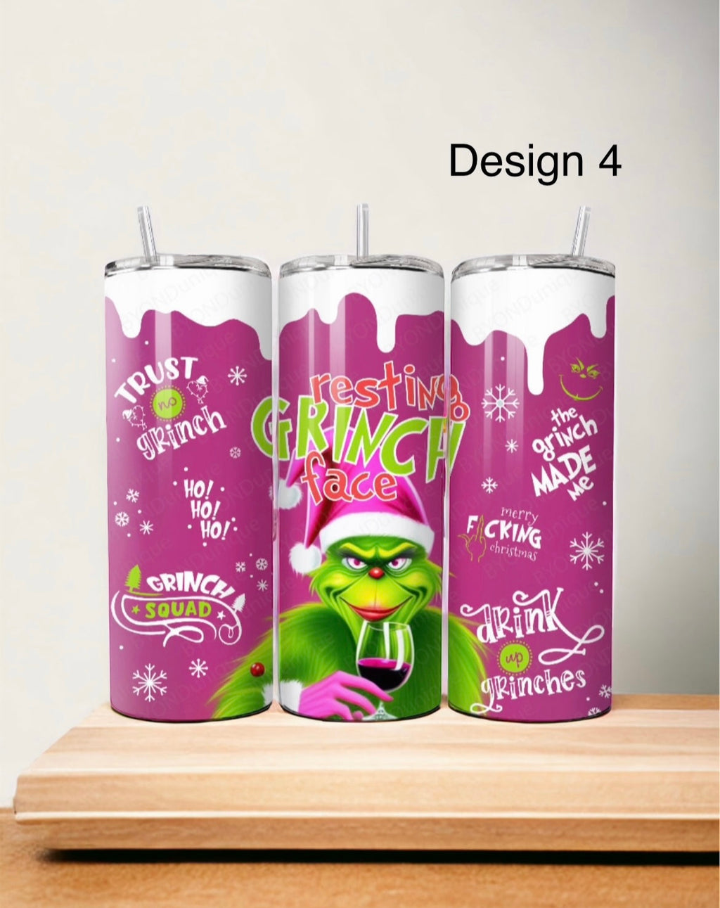 Christmas Grinch tumbler