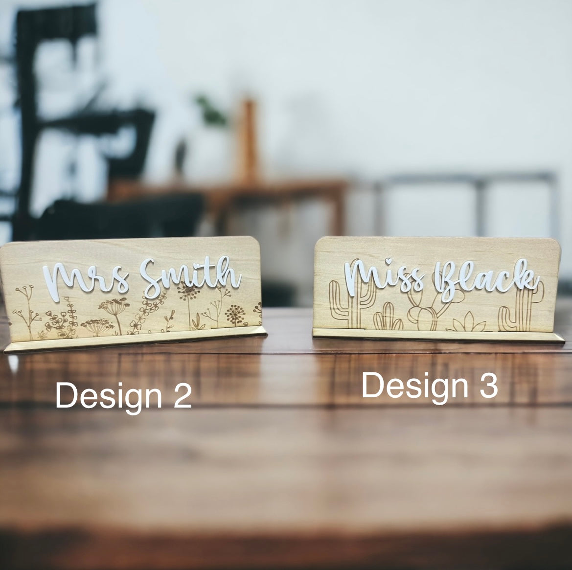 Teachers desk names - 4 Little Dreamers