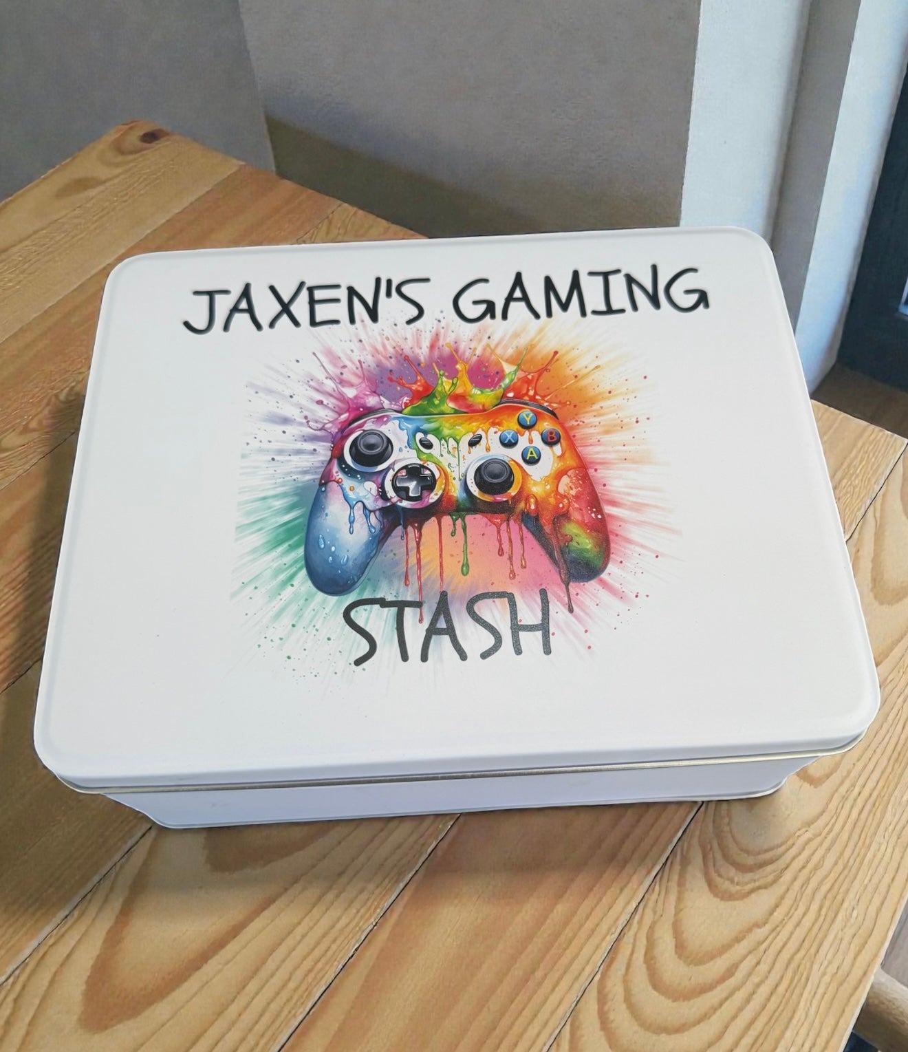 Gaming stash tin