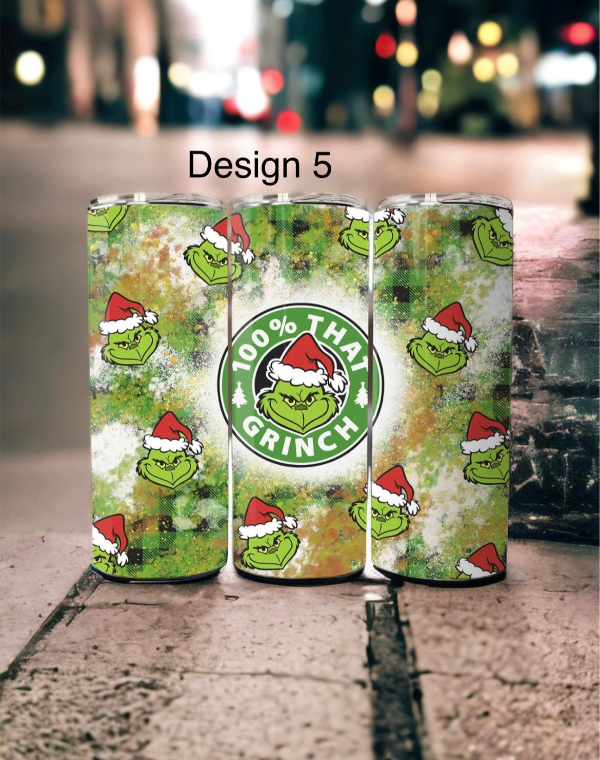 Christmas Grinch tumbler