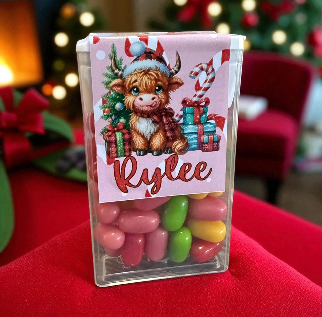 Personalised Christmas Tic Tacs