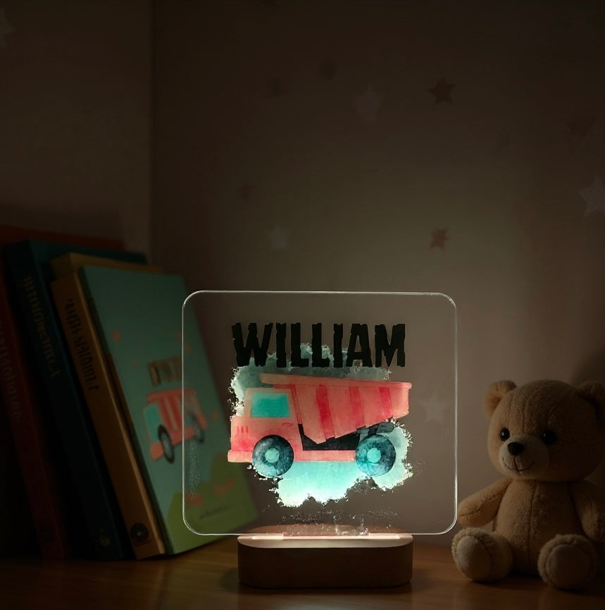 Dump truck night light