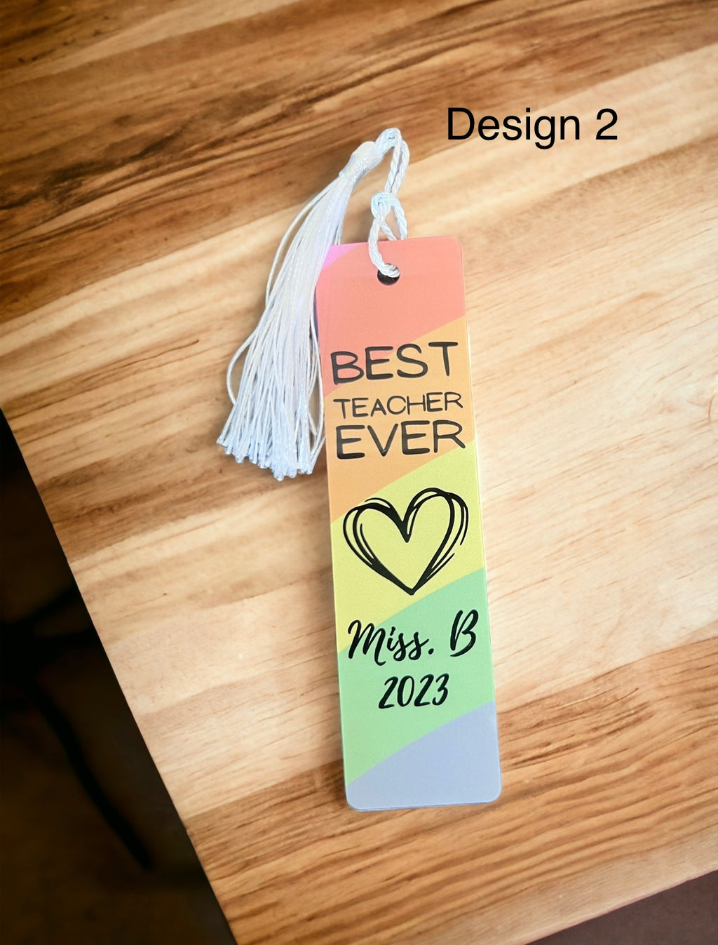 Teachers aluminium bookmark - 4 Little Dreamers
