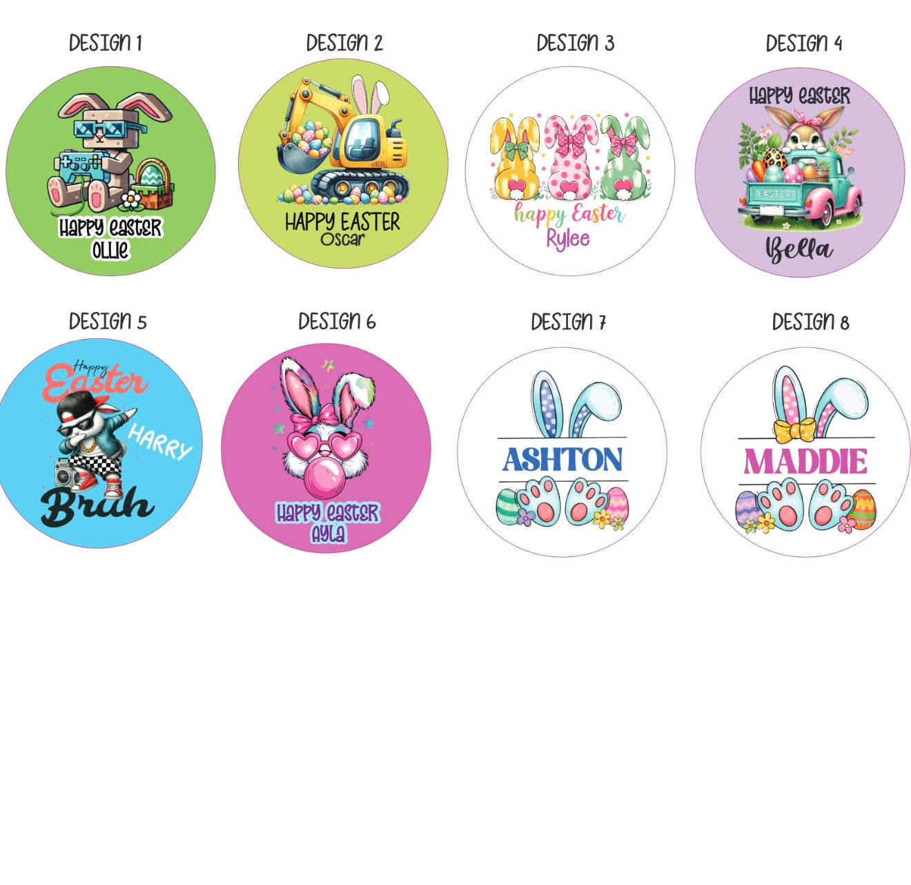 Easter lollipops