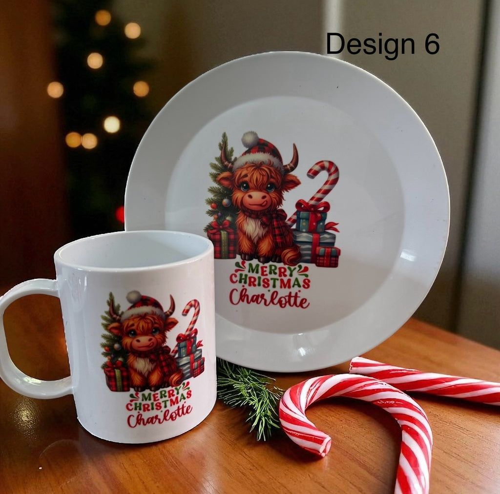 Christmas kids dinner sets