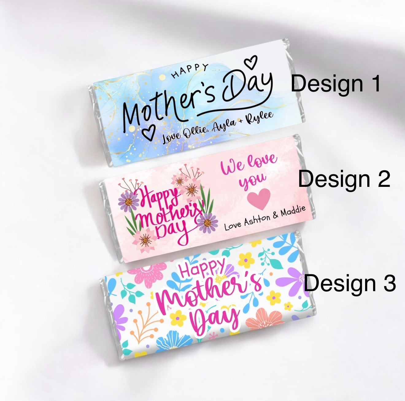 Mother’s Day Chocolate Bars