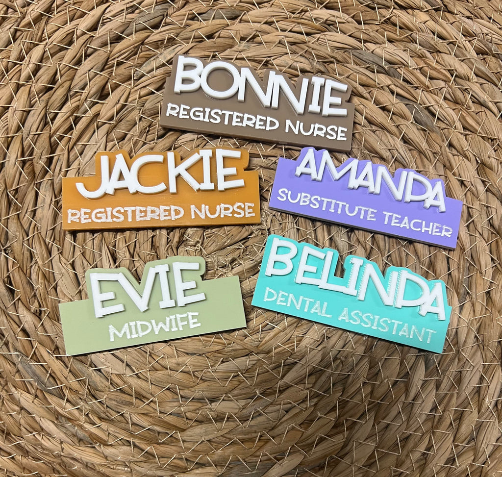 Name badge - 4 Little Dreamers