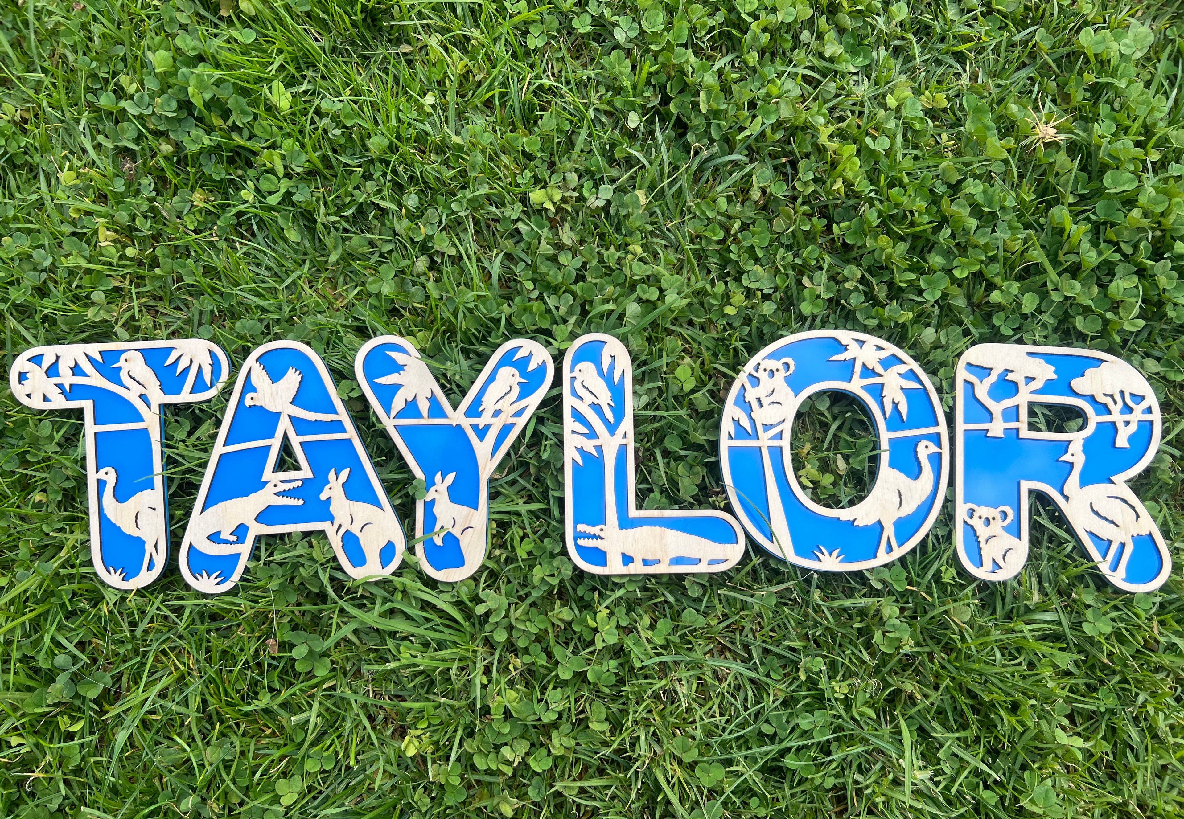 Aussie animal - Themed letters - 4 Little Dreamers