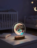 Sleeping unicorn night light