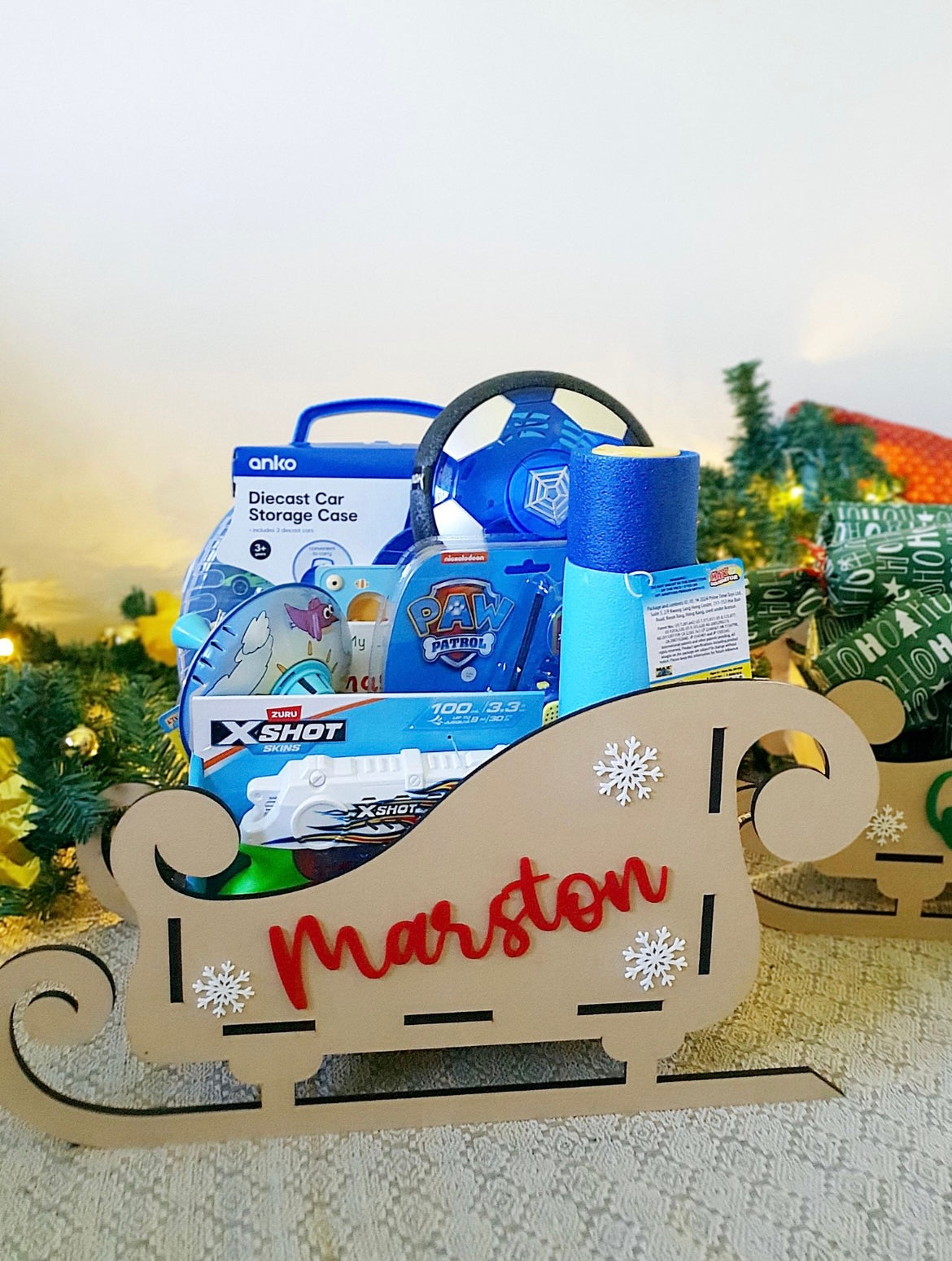 Personalised Santa sleighs