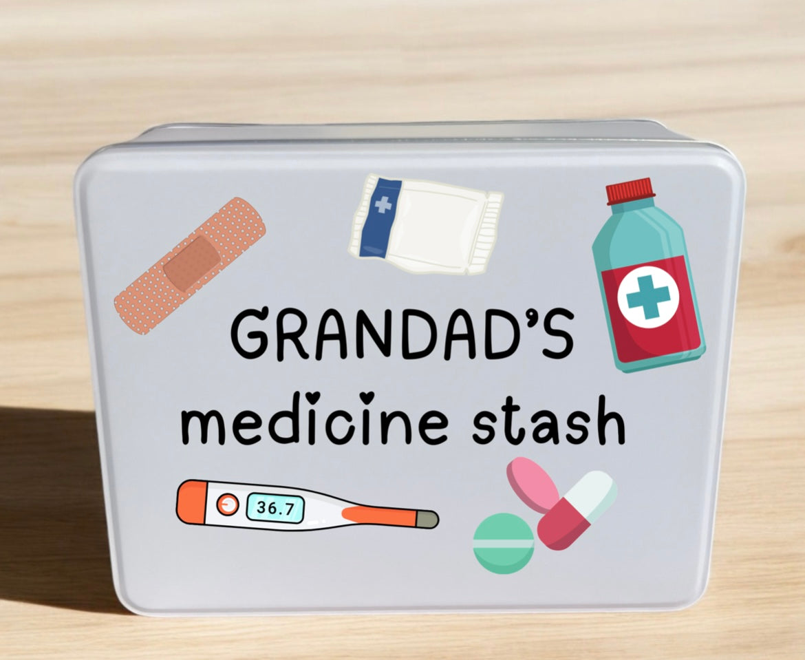 Personalised medicine box