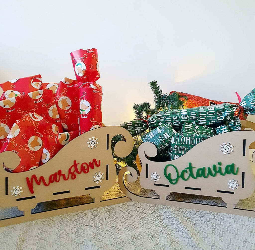 Personalised Santa sleighs