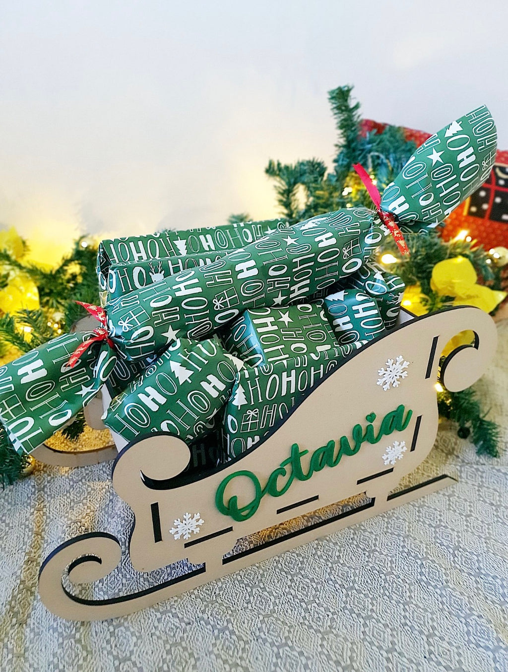 Personalised Santa sleighs