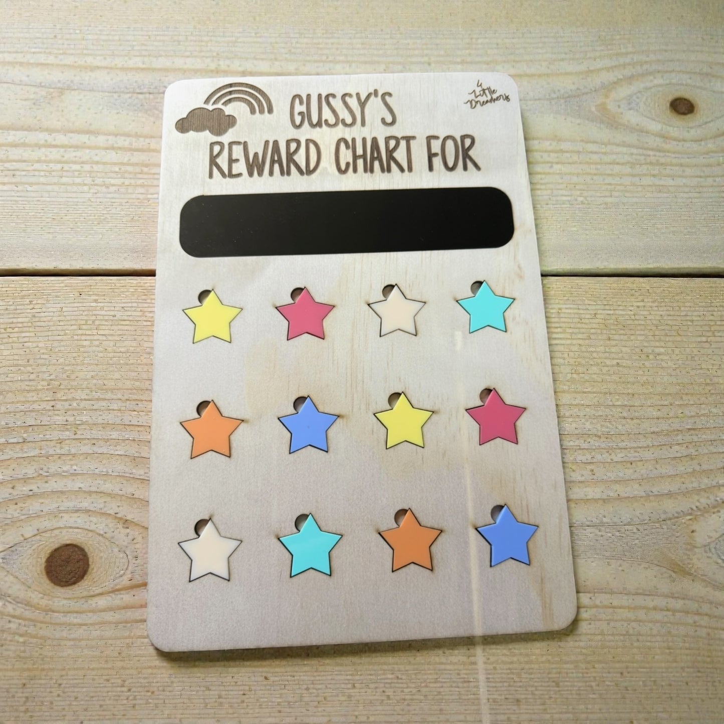 Reward chart (12 stars)