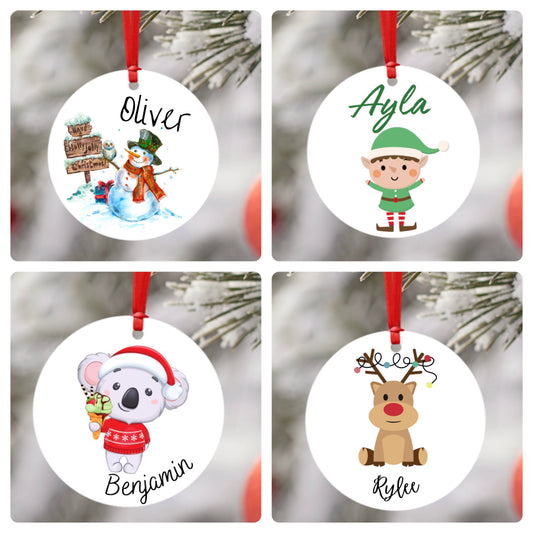 Ceramic personalised ornaments