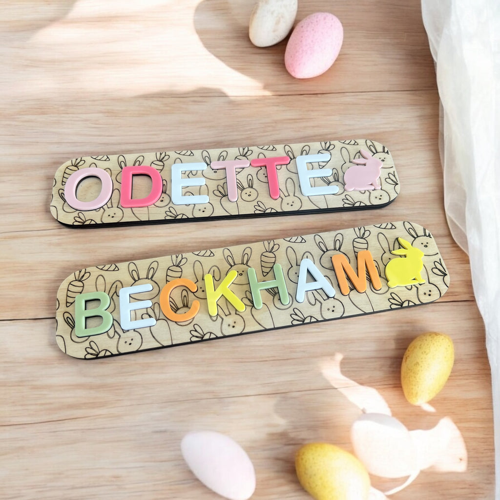 Easter name puzzles