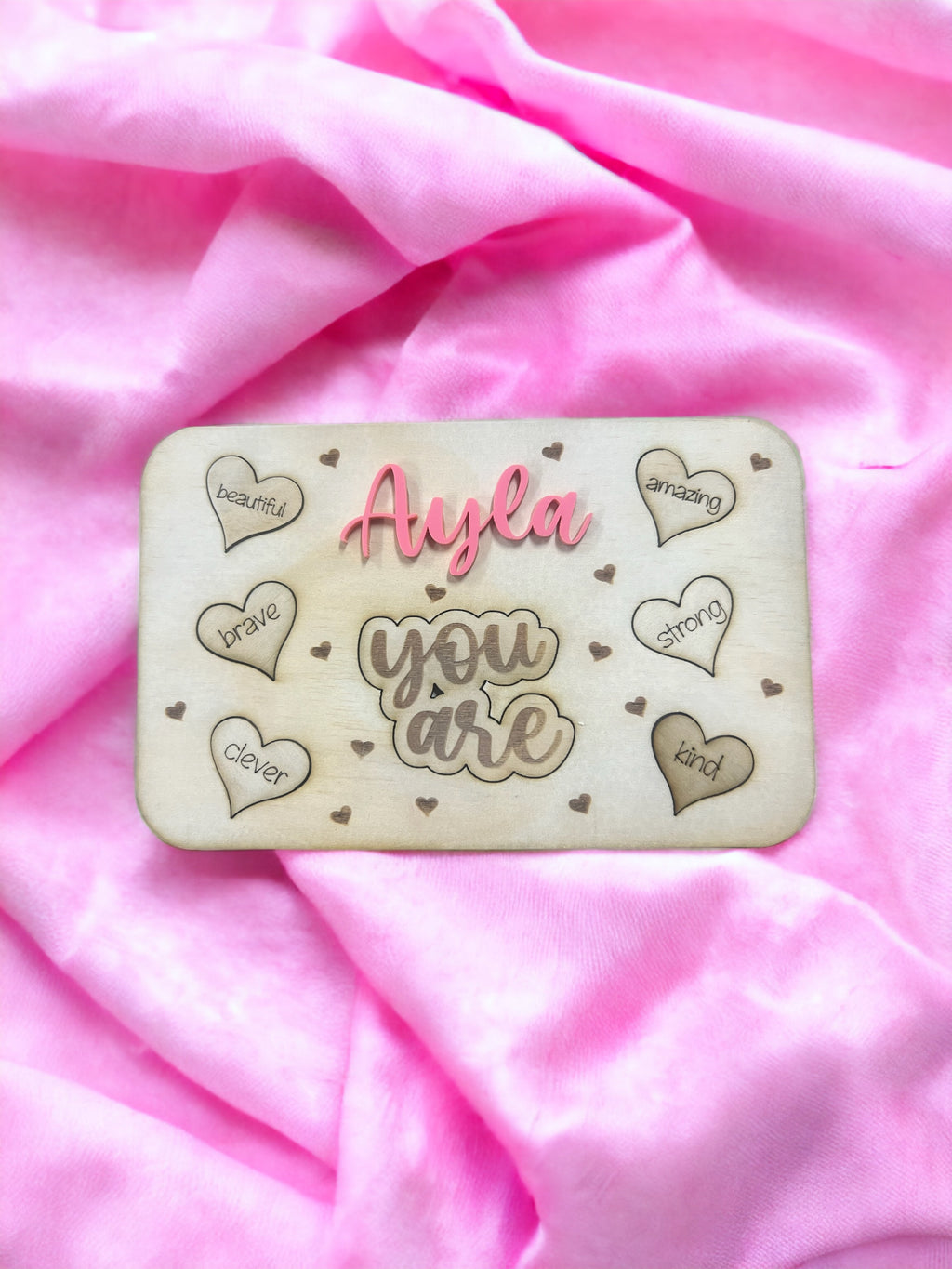 Personalised affirmation puzzle - 4 Little Dreamers