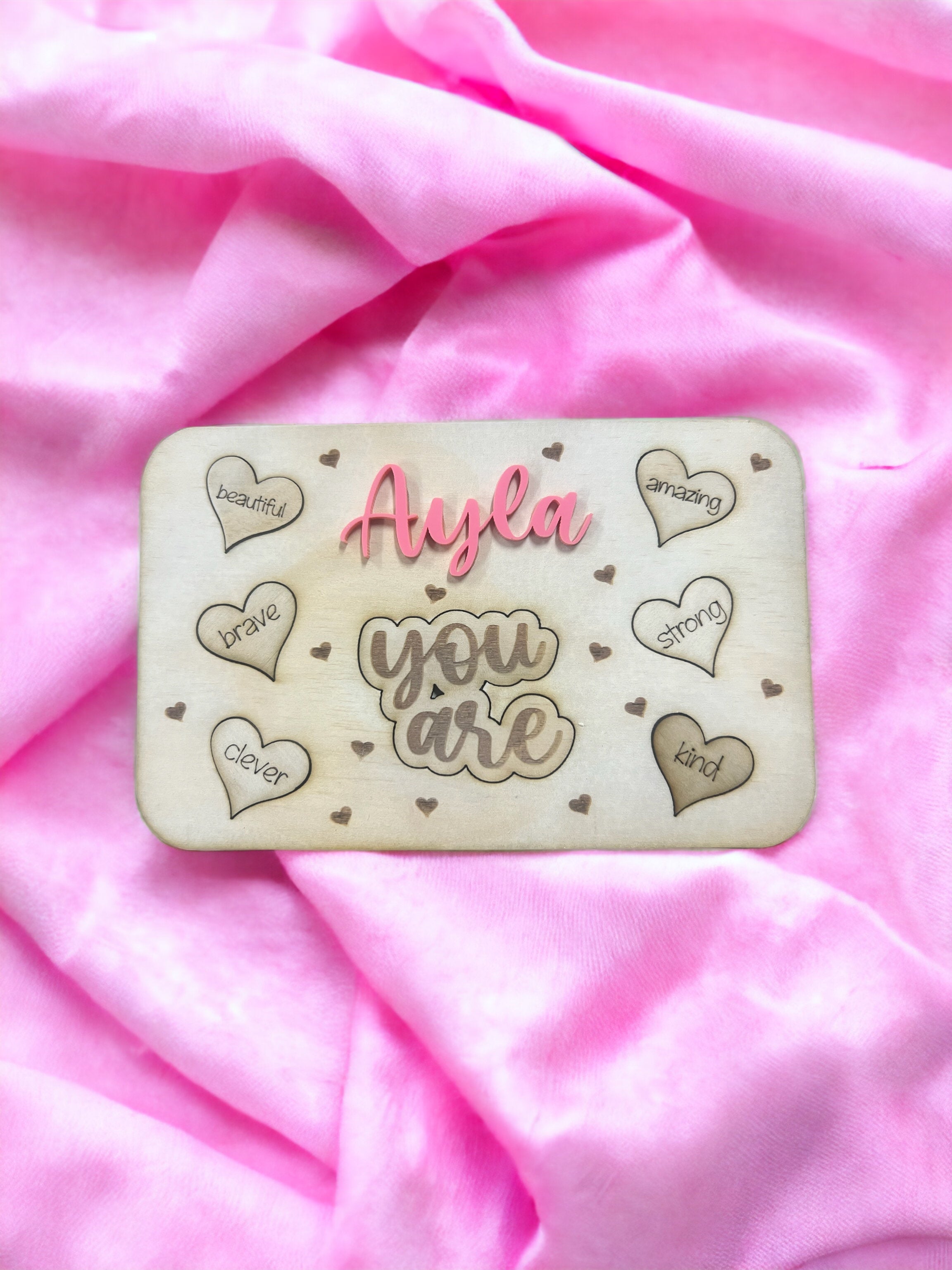 Personalised affirmation puzzle - 4 Little Dreamers