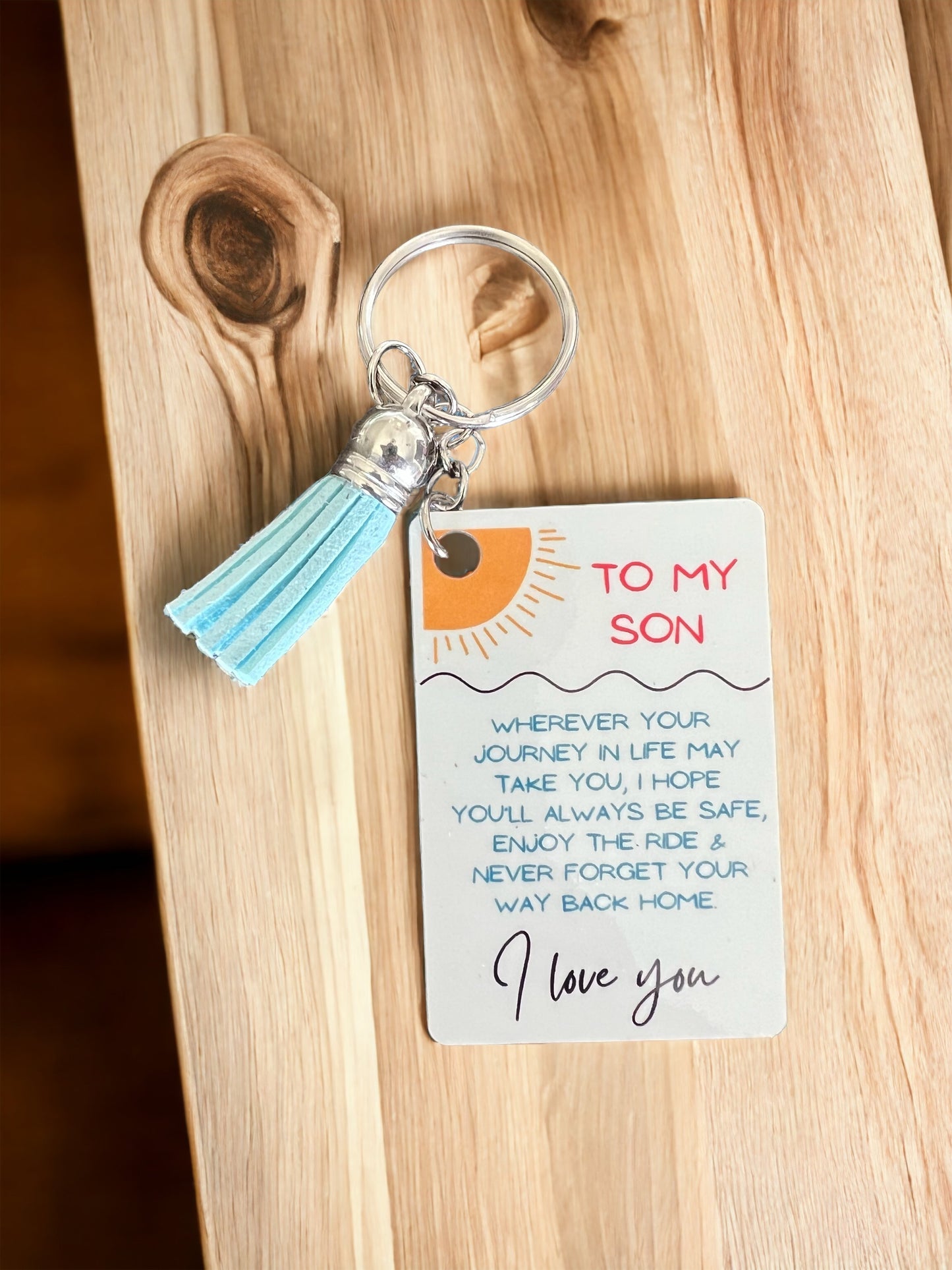 Daughter/son keyring