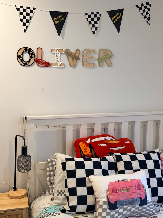 Car - Themed letters